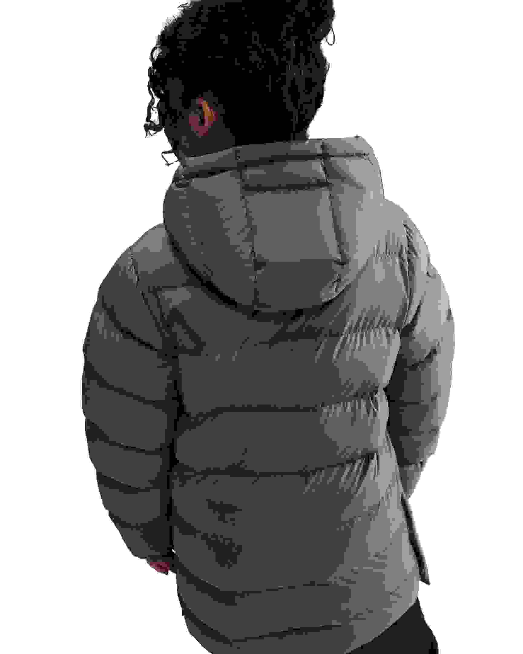 Nike Sportswear All Day Play Therma-FIT Loose-FIT Big Kids' Grey Mid-Length Puffer Jacket